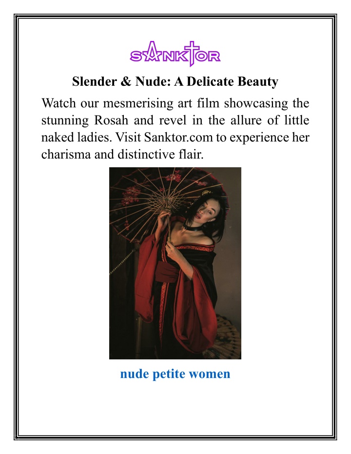 slender nude a delicate beauty watch