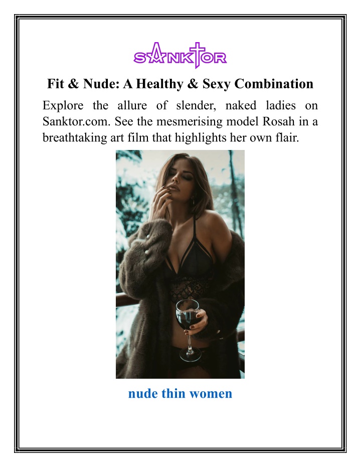 fit nude a healthy sexy combination