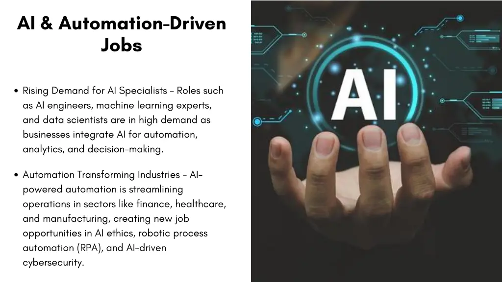 ai automation driven jobs