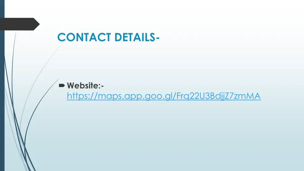 contact details