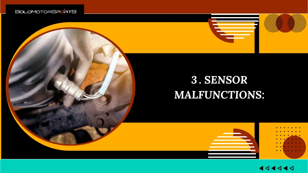 3 sensor malfunctions