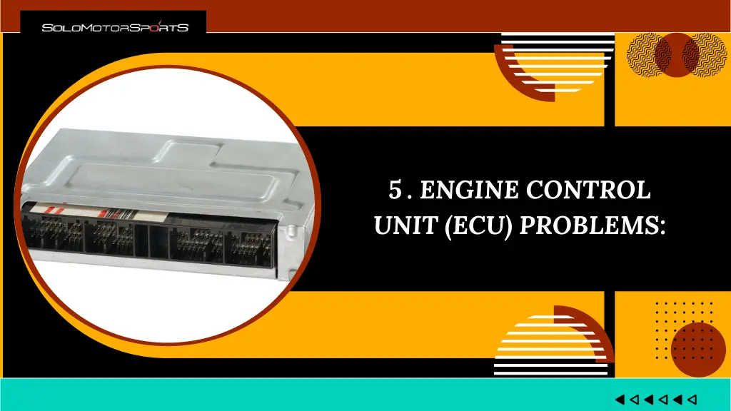 5 engine control unit ecu problems