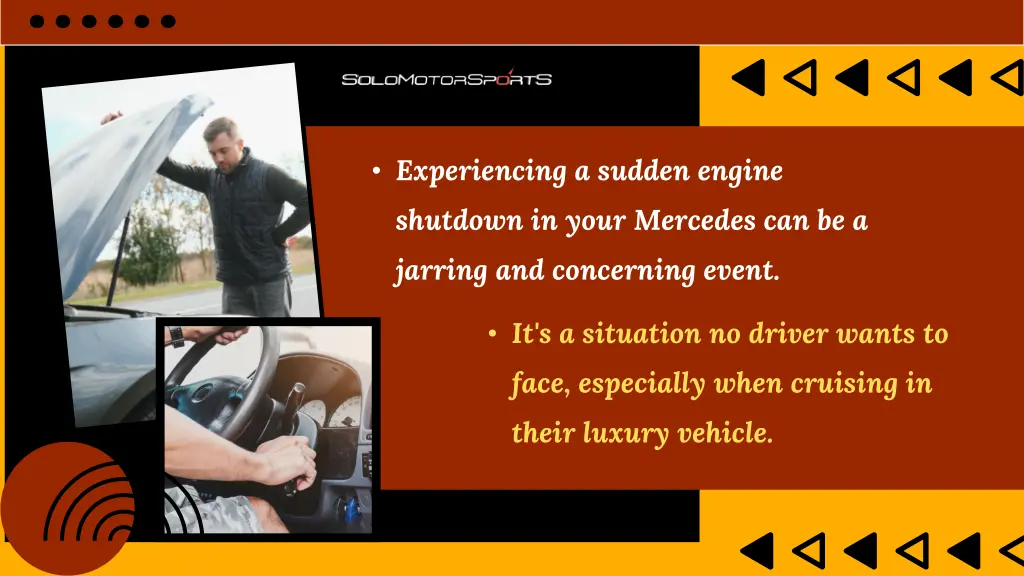 experiencing a sudden engine shutdown in your