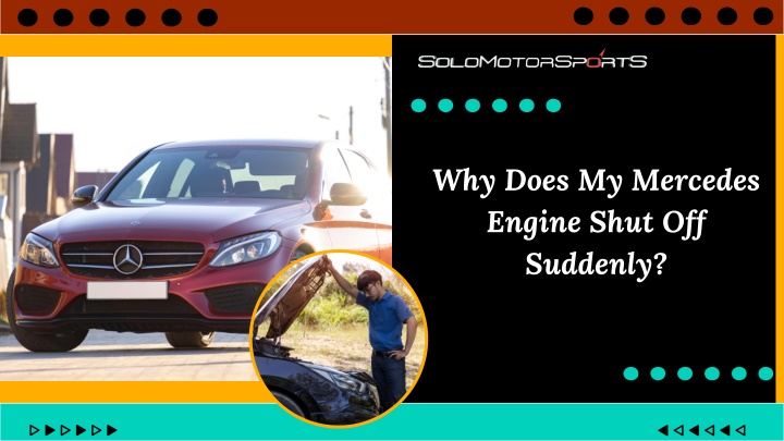 why does my mercedes engine shut off suddenly
