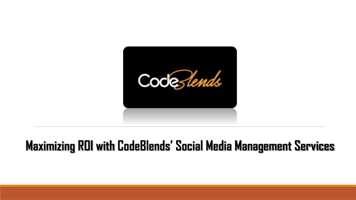 maximizing roi with codeblends social media