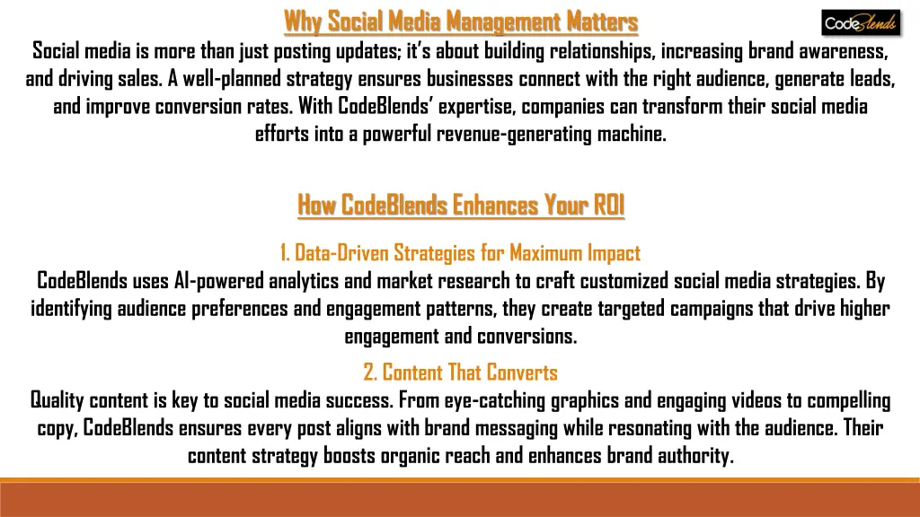why social media management matters