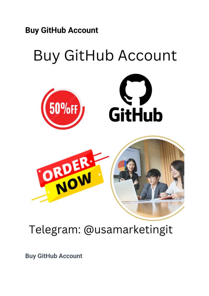 buy github account