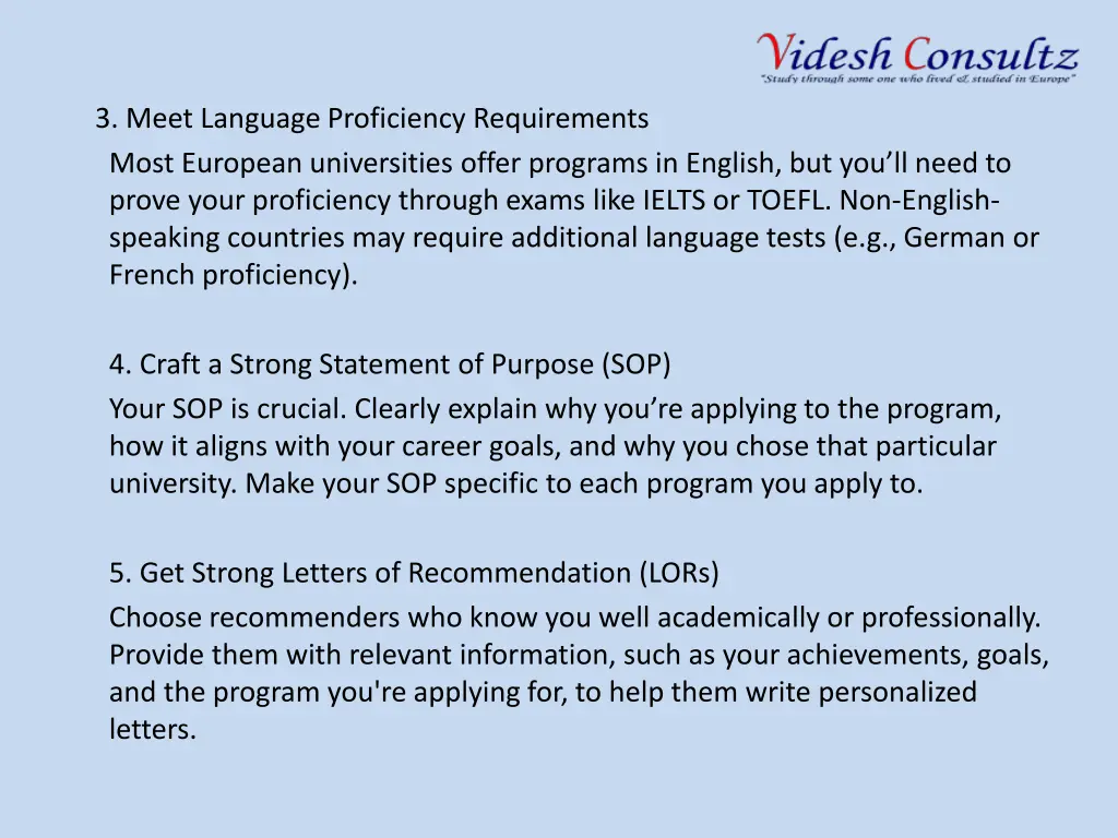 3 meet language proficiency requirements most