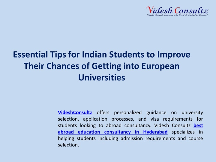 essential tips for indian students to improve