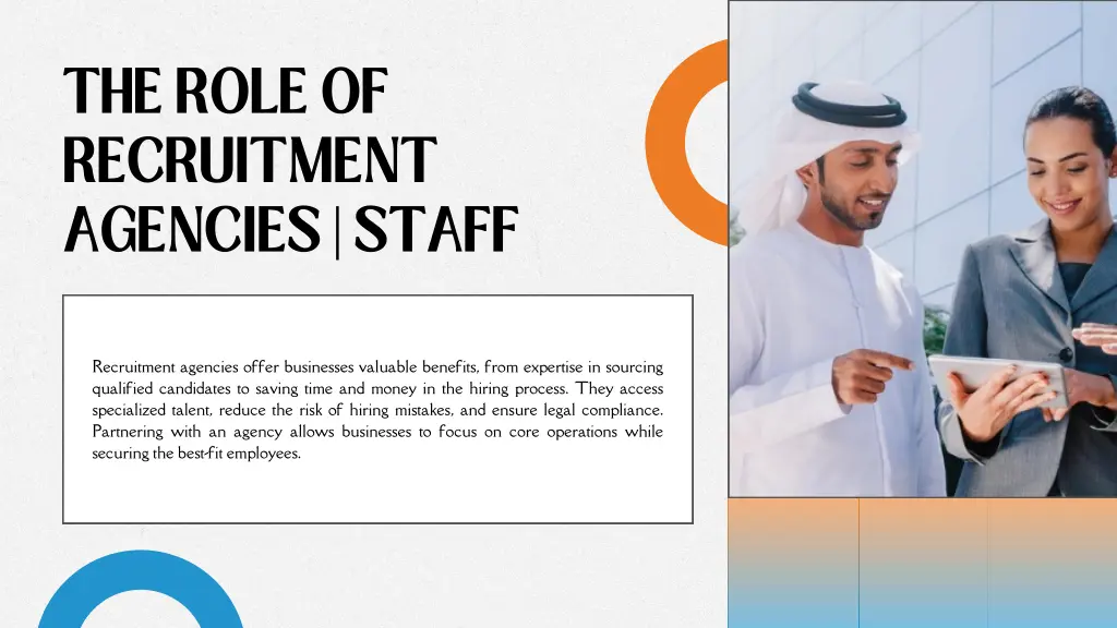 the role of recruitment agencies staff