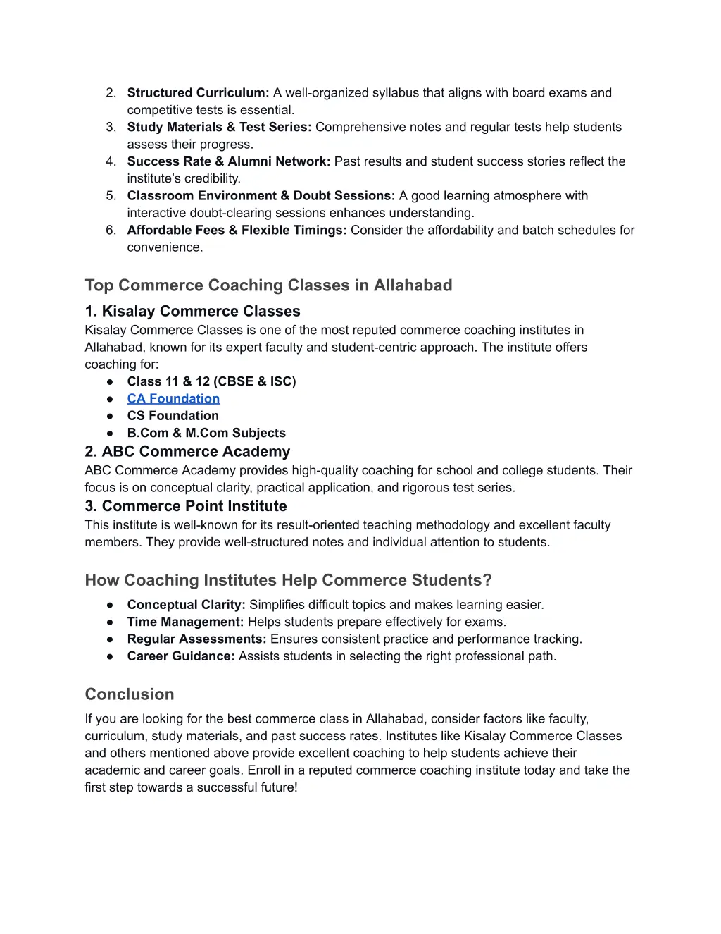 2 structured curriculum a well organized syllabus