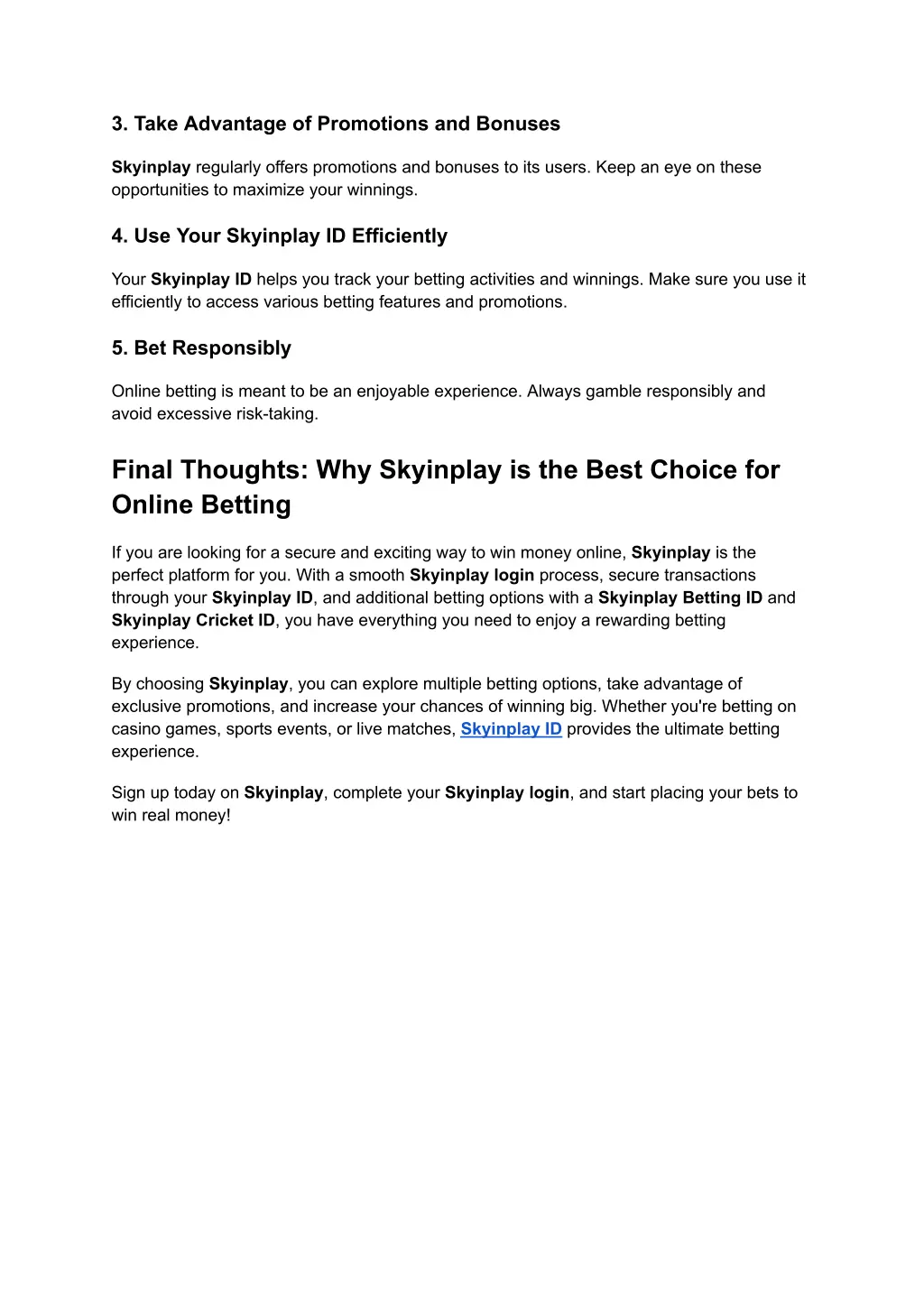 3 take advantage of promotions and bonuses