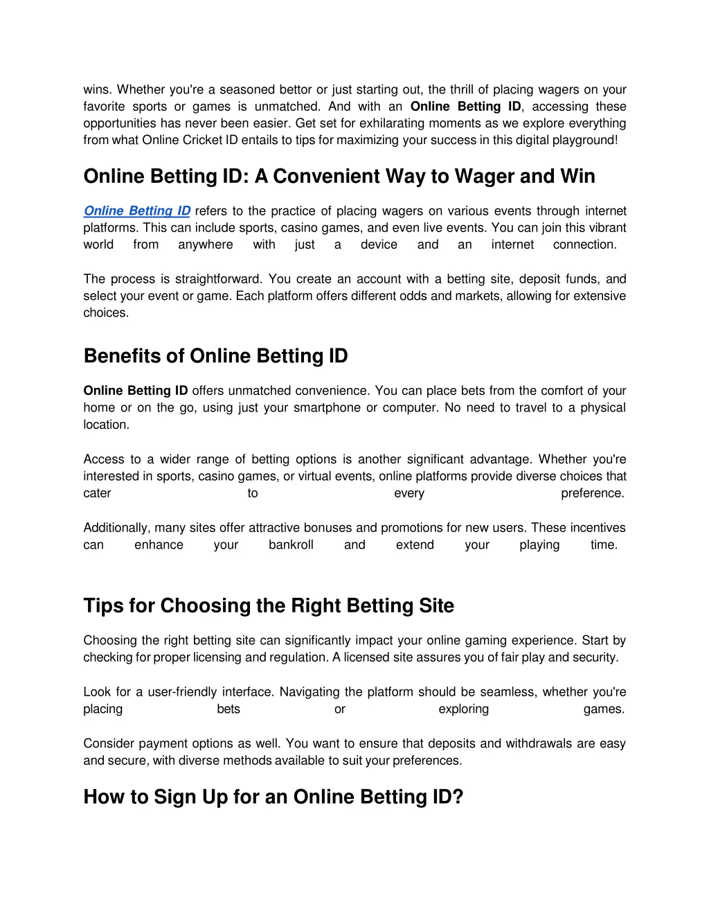 wins whether you re a seasoned bettor or just