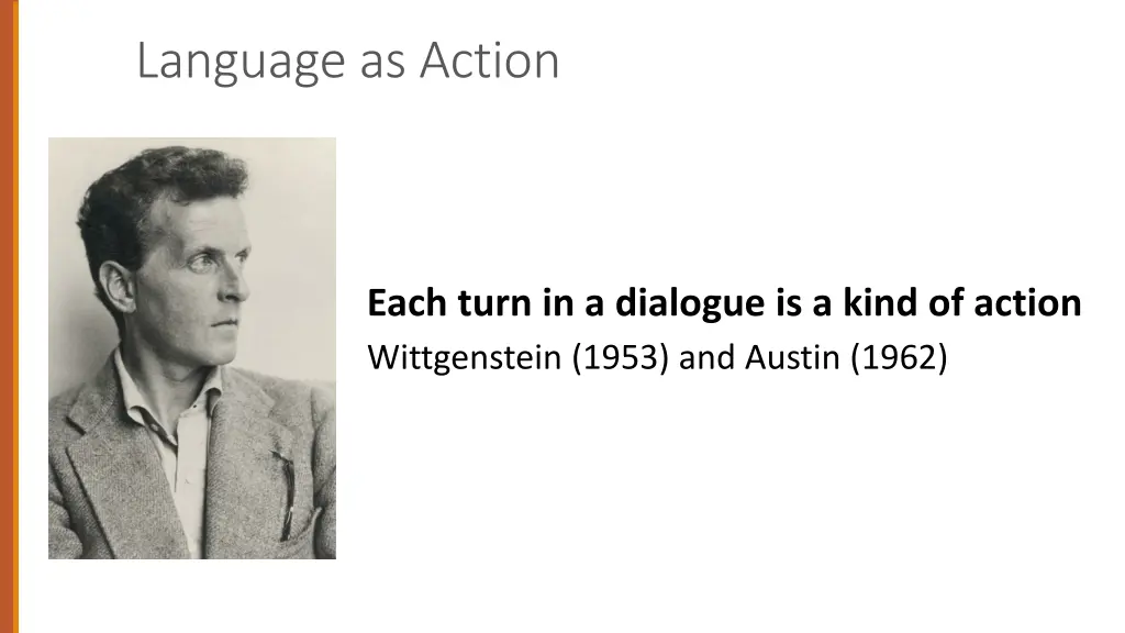 language as action
