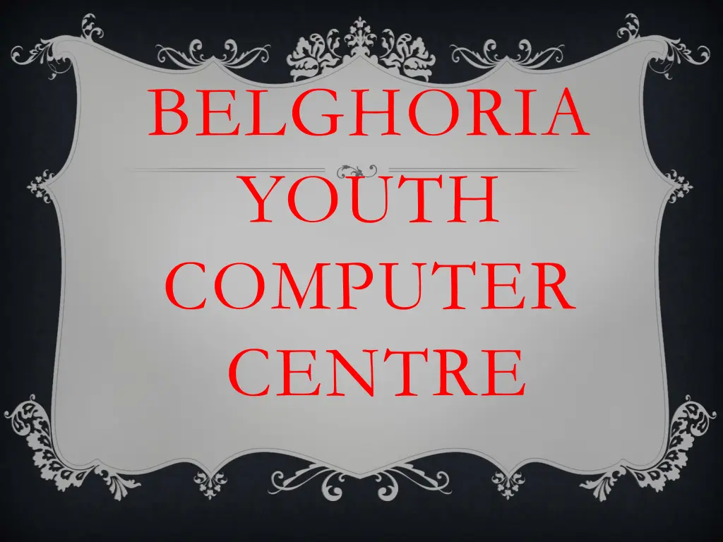 belghoria youth computer centre