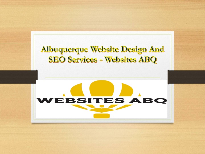 albuquerque website design and seo services