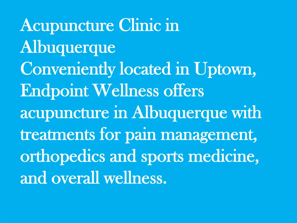 acupuncture clinic in acupuncture clinic