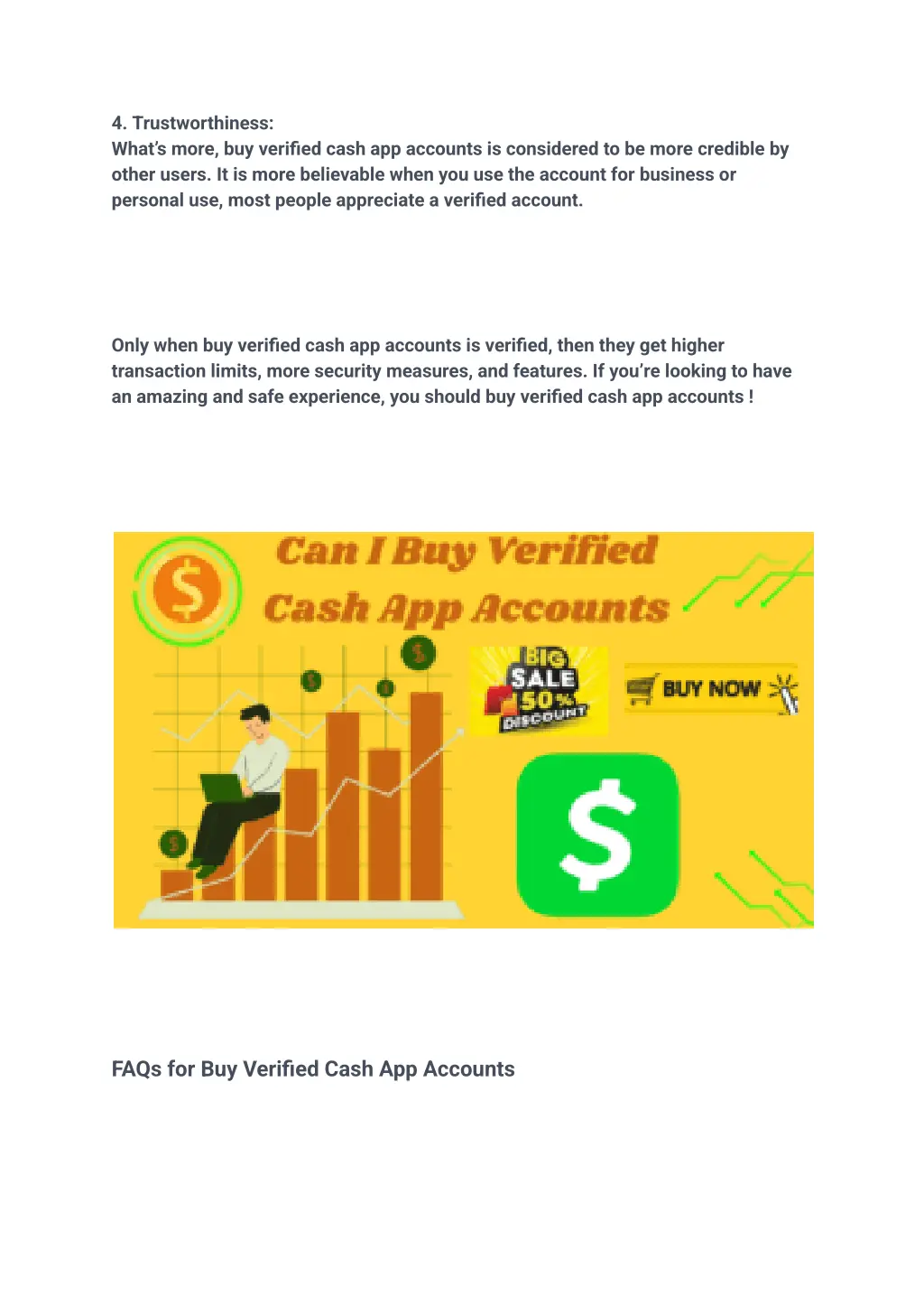 4 trustworthiness what s more buy verified cash