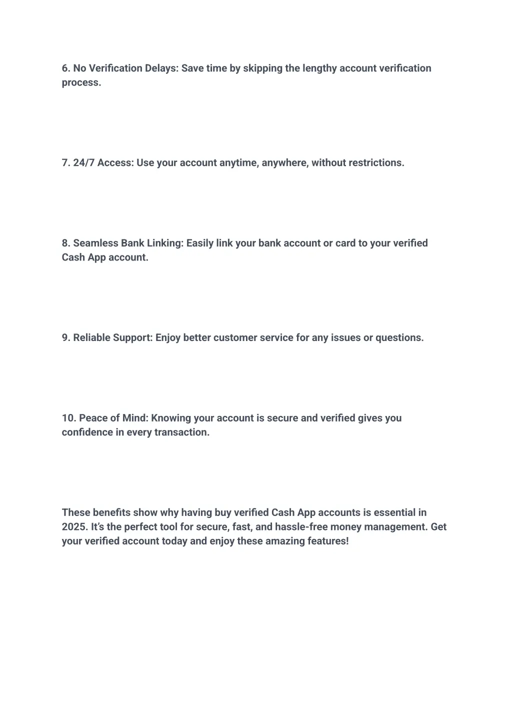 6 no verification delays save time by skipping