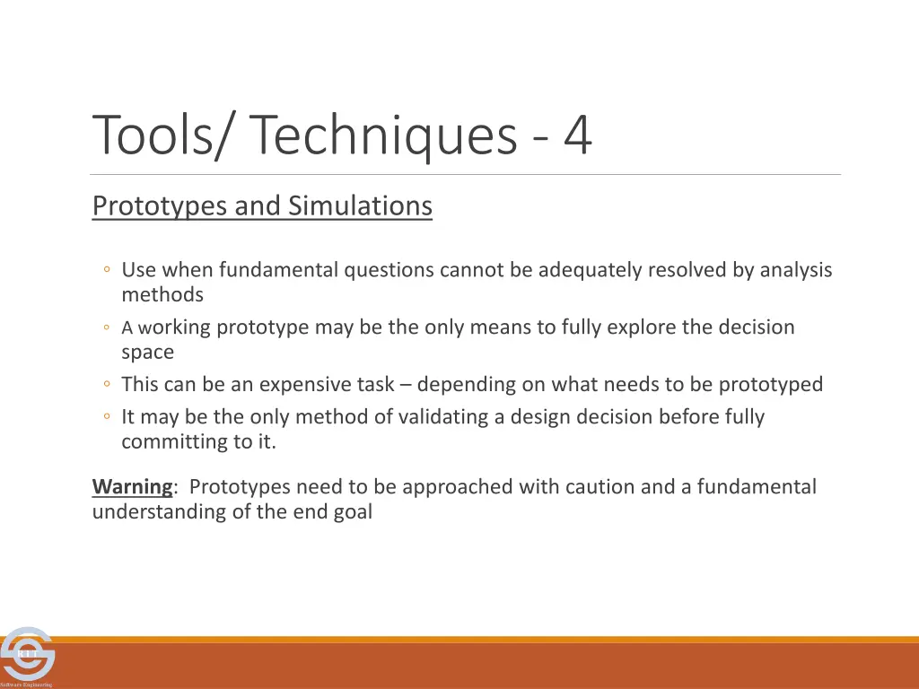 tools techniques 4