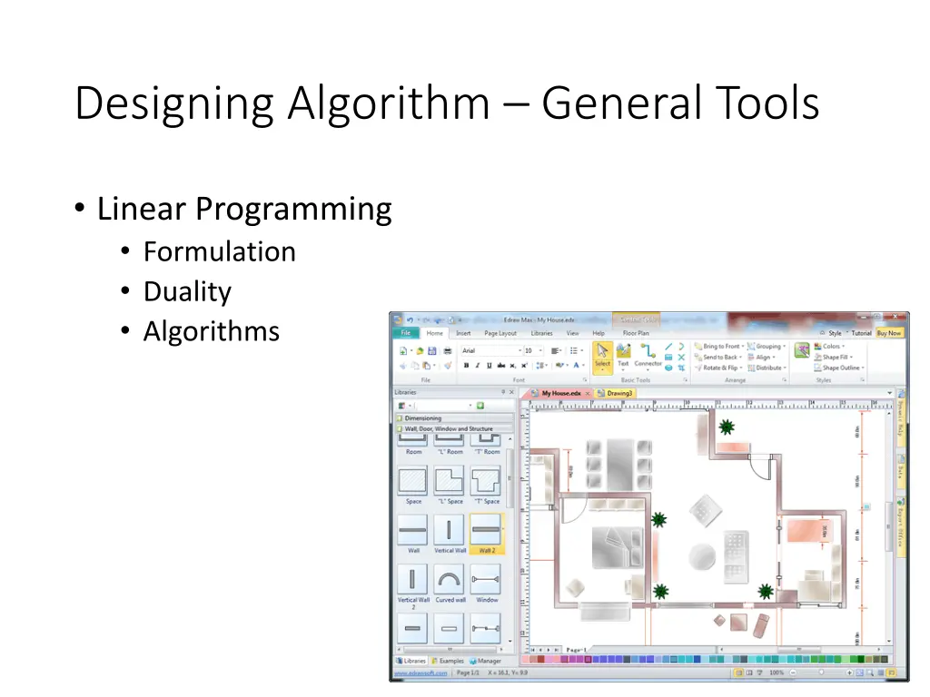 designing algorithm general tools