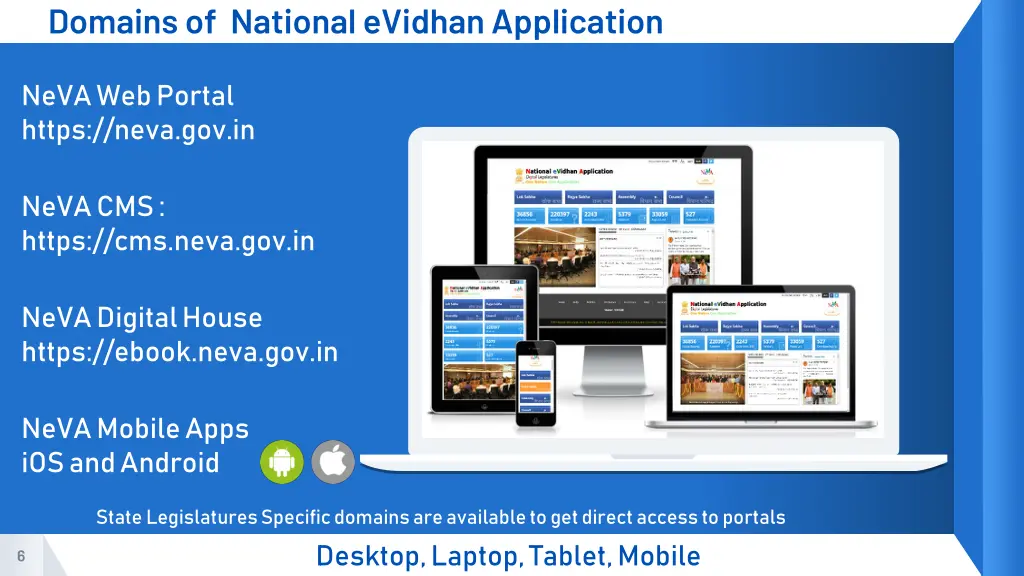 domains of national evidhanapplication