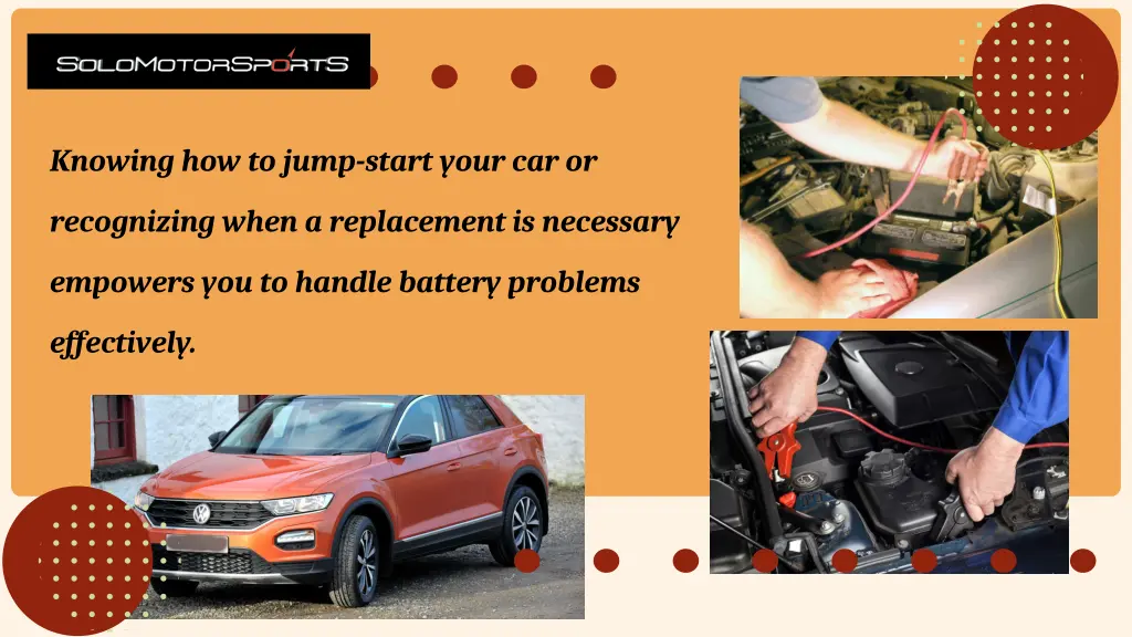 knowing how to jump start your car or