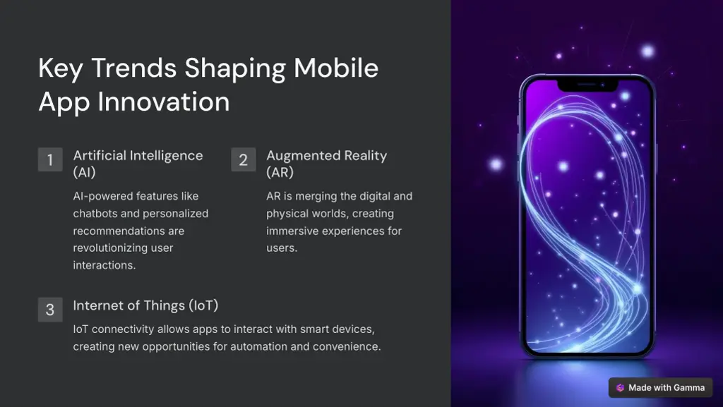 key trends shaping mobile app innovation