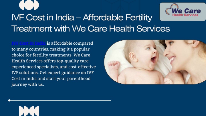 ivf cost in india i s affordable compared to many
