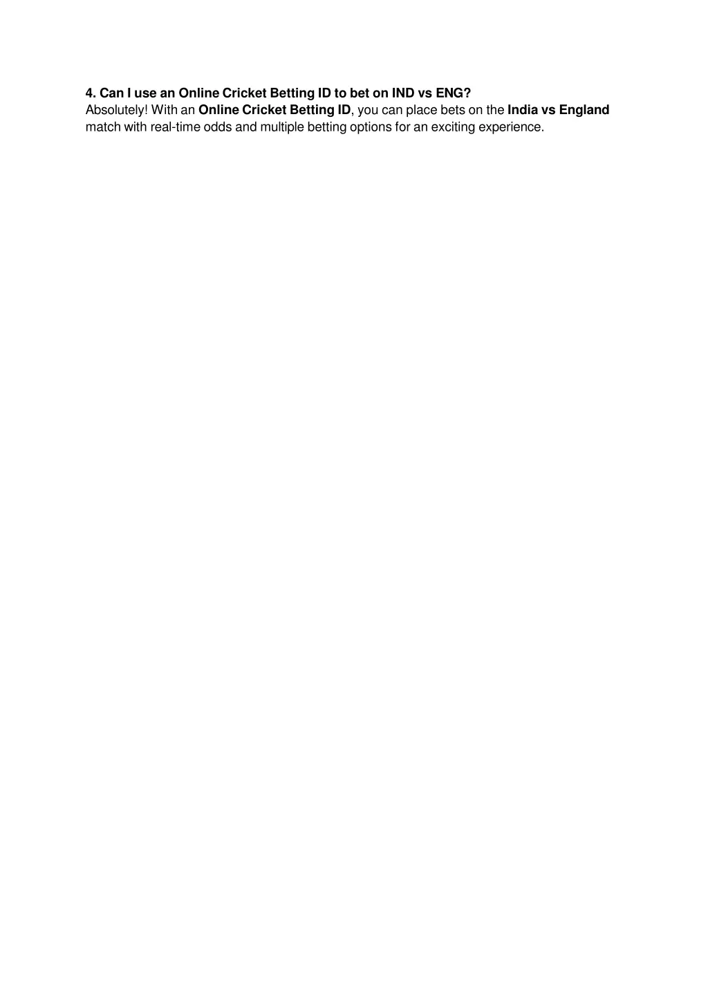 4 can i use an online cricket betting