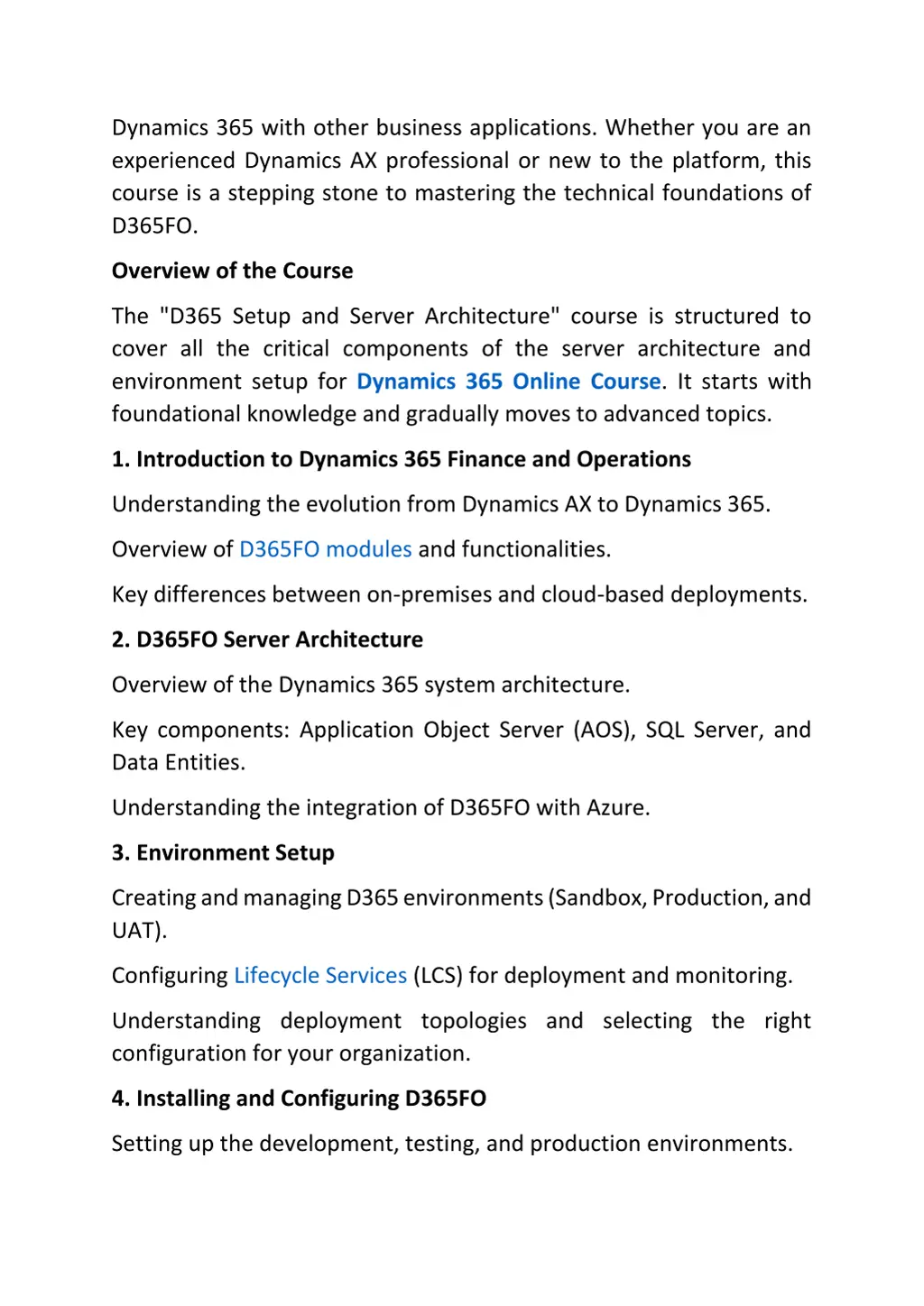 dynamics 365 with other business applications