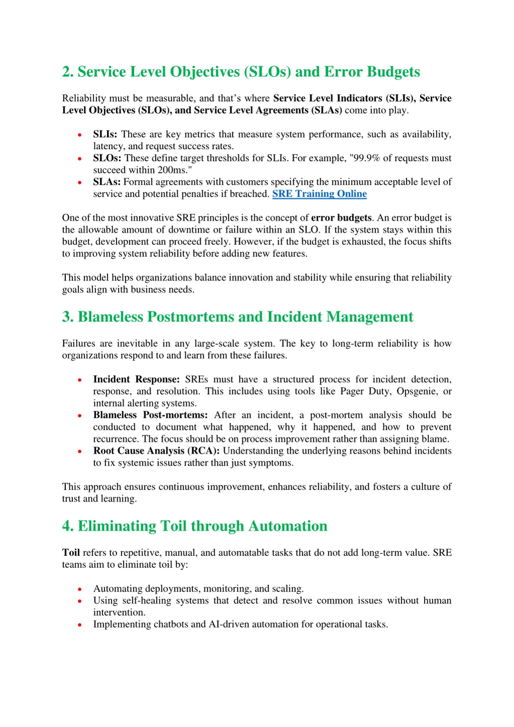 2 service level objectives slos and error budgets