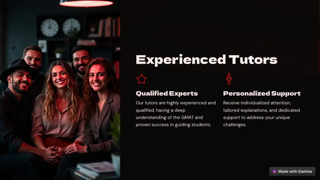 experienced tutors