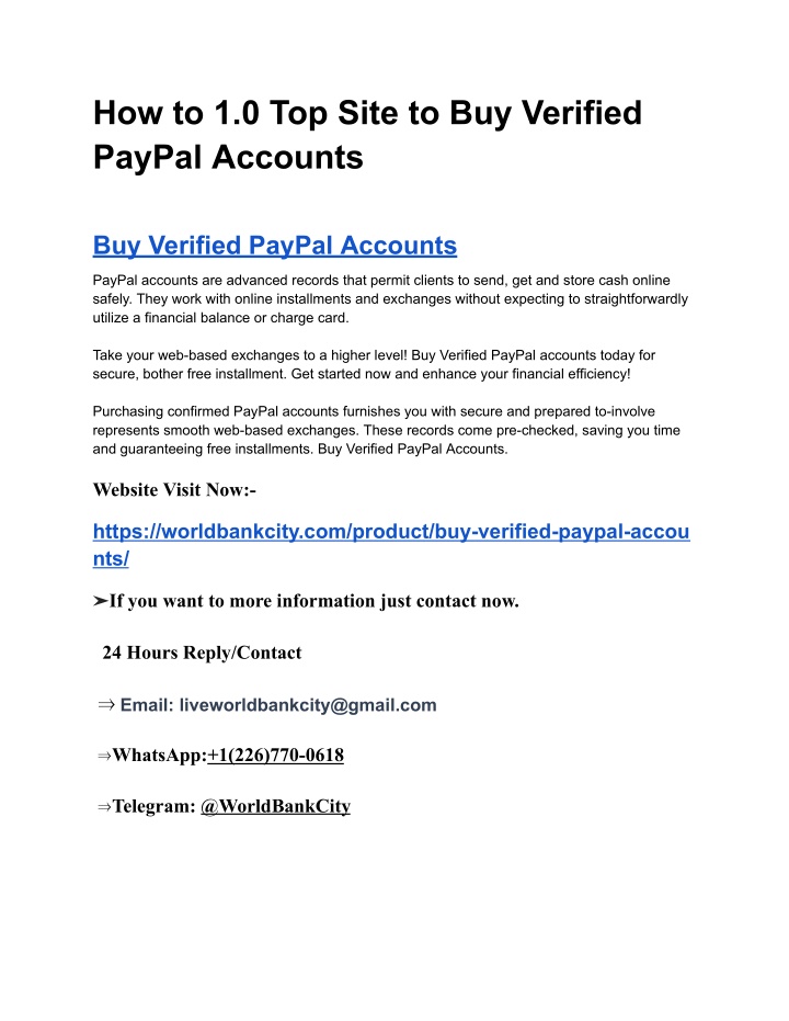 how to 1 0 top site to buy verified paypal