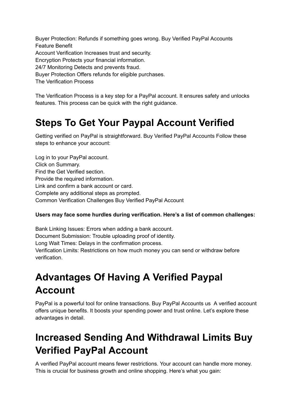 buyer protection refunds if something goes wrong
