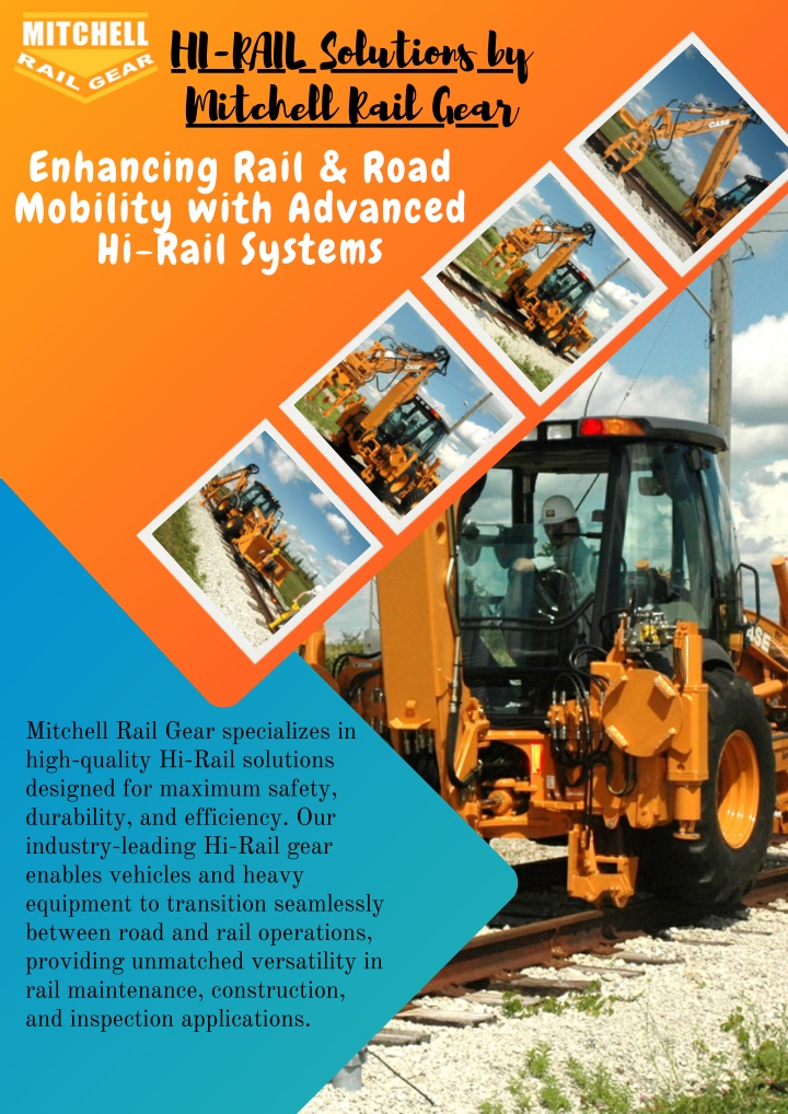 hi rail solutions by mitchell rail gear enhancing