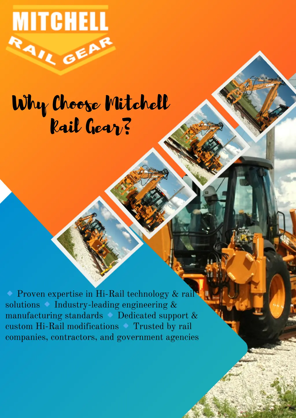 why choose mitchell rail gear