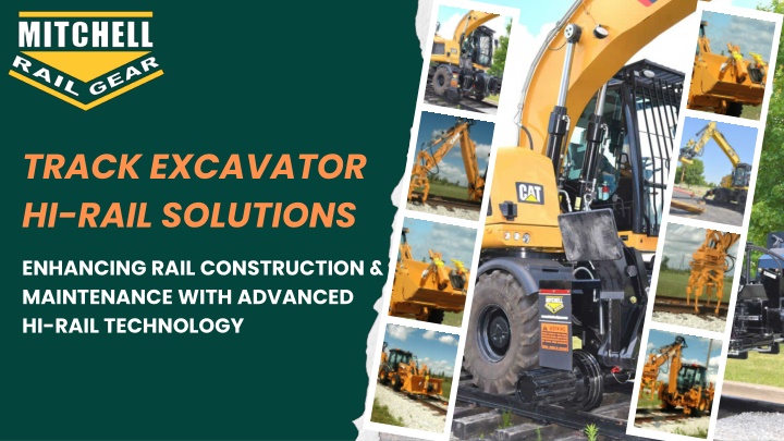 track excavator hi rail solutions