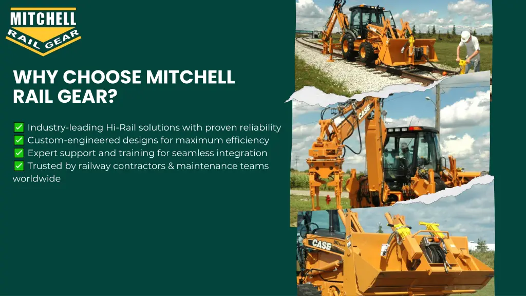 why choose mitchell rail gear