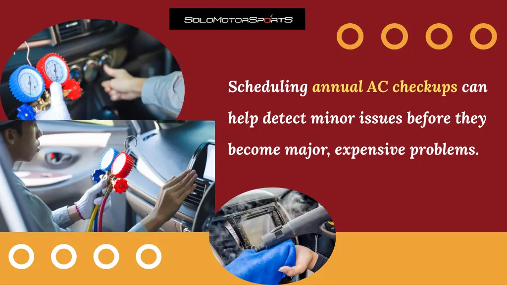 scheduling annual ac checkups can