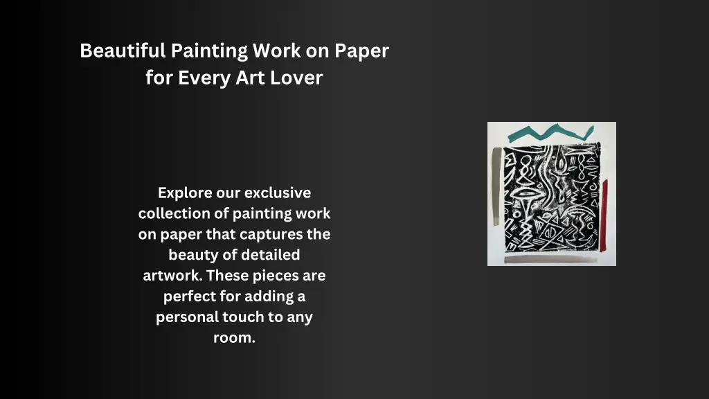 beautiful painting work on paper for every