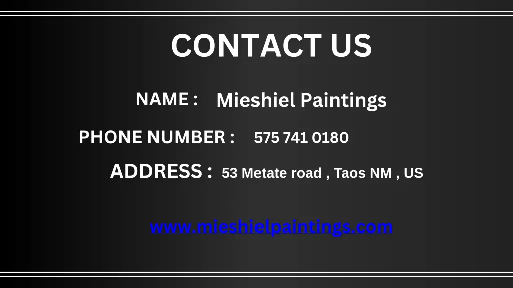 contact us