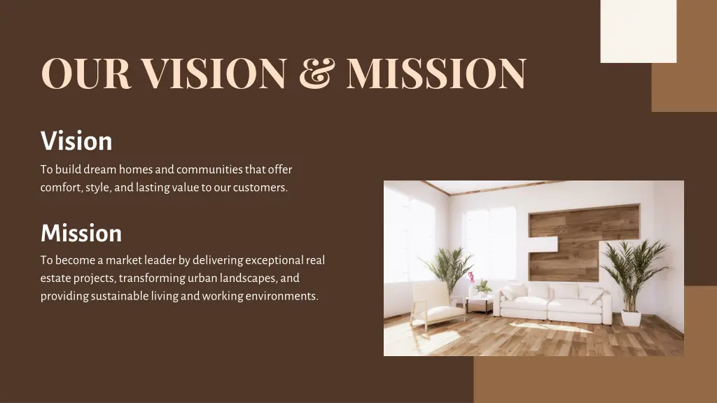 our vision mission