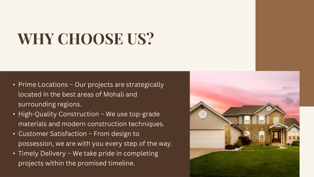why choose us