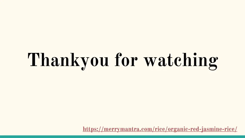 thankyou for watching