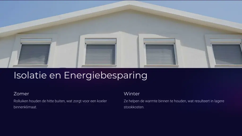 isolatie en energiebesparing