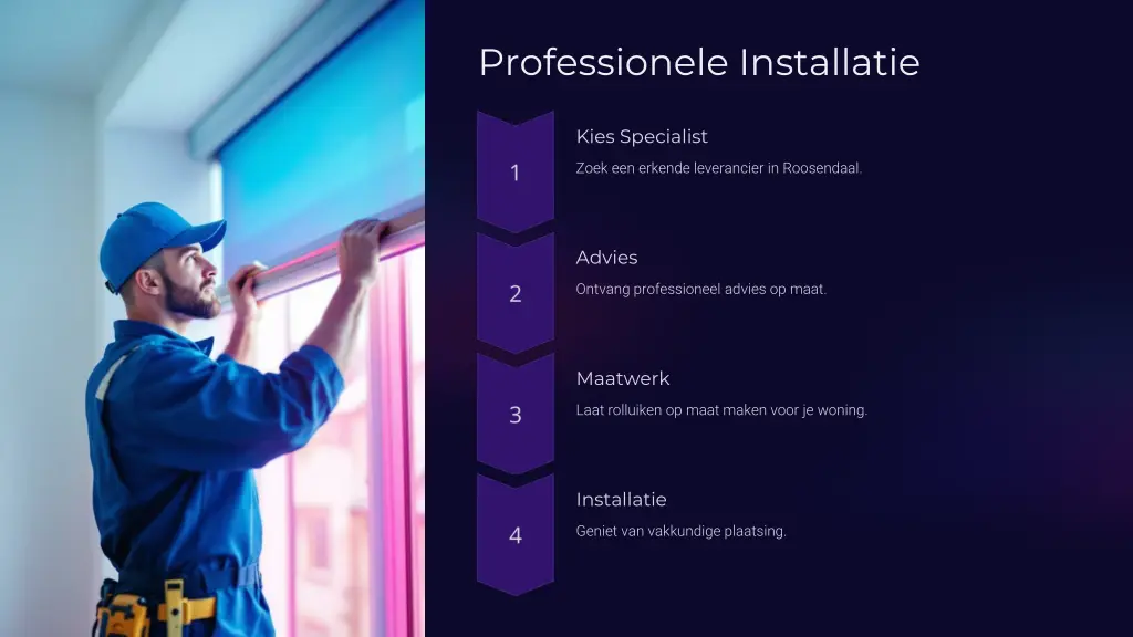 professionele installatie