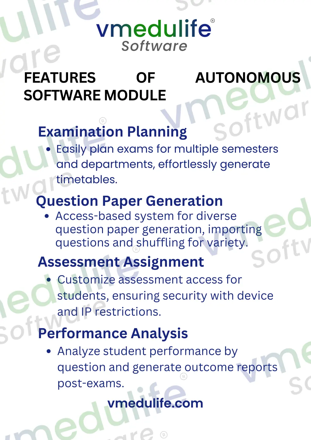 features software module