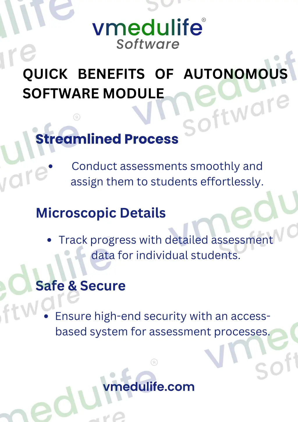 quick benefits of autonomous software module