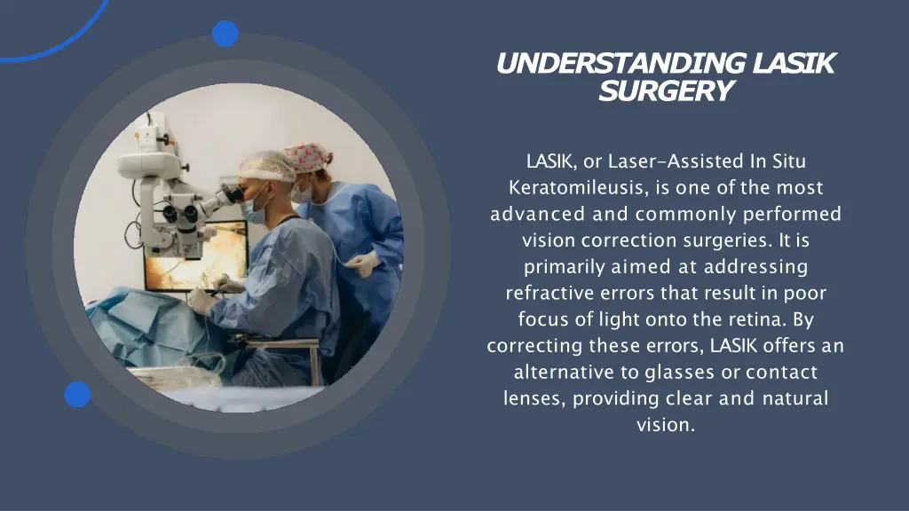understanding lasik surgery